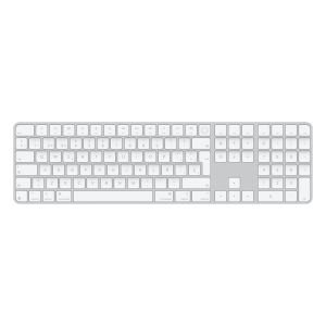 Apple Magic Keyboard con Touch ID y Teclado Inalámbrico numérico para Modelos de Mac con Chip de Apple – Español – Teclas Blancas ​​​​​​​