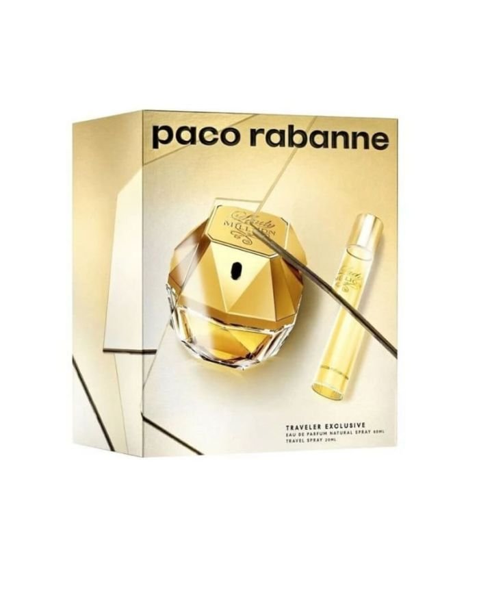 Paco Rabanne Lady Million Eau De Perfume Spray 80ml Set 2 Piezas