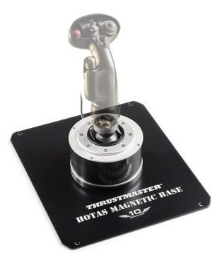 Thrustmaster HOTAS Magnetic Base — Base magnética compatible con las palancas desmontables de flight stick de Thrustmaster en PC