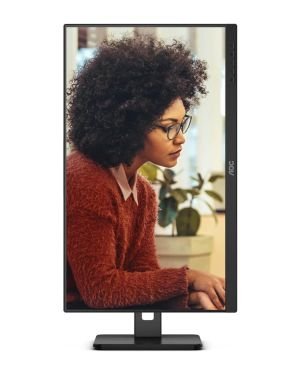 Monitor AOC 24E3QAF 23.8″/ Full HD/ Multimedia/ Regulable en altura/ Negro