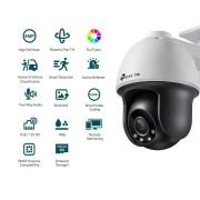Camara Exterior Ip Wifi Tp-link Vigi C540(4mm) Ip66 4mp H265+ Vision Nocturna Color Poe 360º Deteccion Inteligente