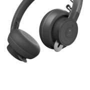 Logitech Zone Wireless, Auriculares con Micrófono con Cancelación de Ruido Premium con ANC Híbrida, Bluetooth, USB-C, USB-A, Certificación para Zoom, Google Meet, Google Voice, Fast Pair, Grafito