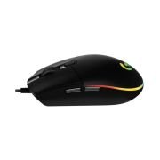 Ratón Gaming Logitech G102 Lightsync/ Hasta 8000 DPI/ Negro