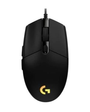 Ratón Gaming Logitech G102 Lightsync/ Hasta 8000 DPI/ Negro