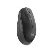 Logitech Ratón Inalámbrico M190, Diseño Curvo Ambidiestro, Batería 18 Meses con Modo Ahorro, Receptor USB, Cursor y Desplazamiento Preciso, Rueda de Desplazamiento Amplio, 1000 DPI Gris