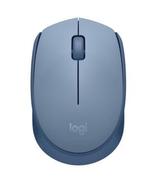 Logitech M171 Ratón inalámbrico para PC, Mac, portátil, 2,4 GHz con minireceptor USB, seguimiento óptico, duración batería 12 meses, ambidiestro, Gris