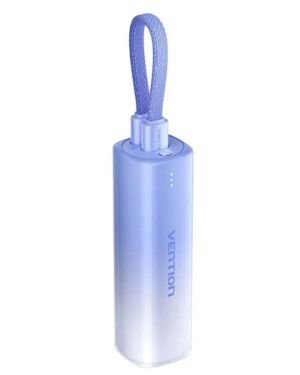 Powerbank 5000mAh Vention FHWL0/ 20W/ Wireless/ Azul