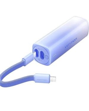 Powerbank 5000mAh Vention FHWL0/ 20W/ Wireless/ Azul