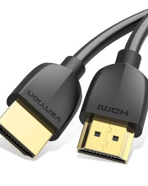 Cable HDMI 2.0 4K Portatil Vention AAIBI/ HDMI Macho – HDMI Macho/ 3m/ Negro