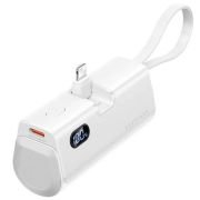 Powerbank 4800mAh Vention FHRW0/ 22.5W/ Blanca