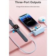 Powerbank 4800mAh Vention FHRP0/ 22.5W/ Rosa