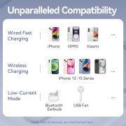 Powerbank 5000mAh Vention FHSL0/ 20W/ Wireless/ Azul