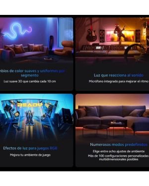 Tira Led Xiaomi Extensión para Smart Lightstrip Pro de 1m