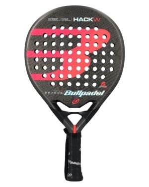 Pala de Pádel Bullpadel Hack W (Ale Salazar)/ Roja y Negra