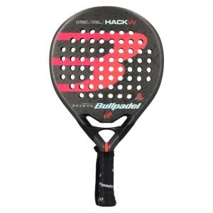 Pala de Pádel Bullpadel Hack W (Ale Salazar)/ Roja y Negra