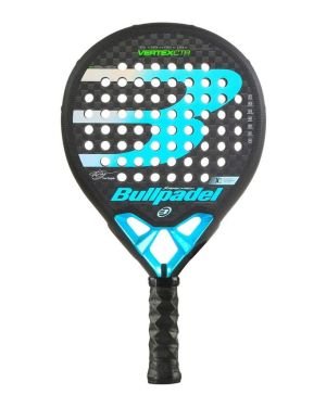 Pala de Pádel Bullpadel Vertex 02 Control Proline 2020 (Fede Chingotto)/ Azul y Negra