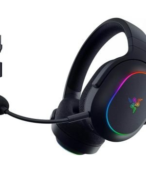 Razer Barracuda X Chroma – Auriculares inalámbricos Gaming multiplataforma con 6 Zonas Chroma RGB (SmartSwitch Hyperspeed y Bluetooth, Altavoces de 40mm, micrófono Desmontable) Negro