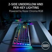Razer BlackWidow V4, Teclado mecánico gaming con Razer Chroma RGB (Switches mecánicos amarillos Razer, 6 teclas macro dedicadas, Teclas de ABS de doble inyección) US-Layout, Negro