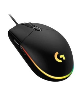 Ratón Gaming Logitech G102 Lightsync/ Hasta 8000 DPI/ Negro