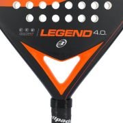 Pala de Pádel Bullpadel Legend 4.0 Naranja y Negra