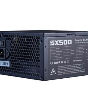 Fuente de Alimentación Hiditec SX 500 BULK/ 500W/ Ventilador 12cm/ Incluye cable de alimentación 1.5m