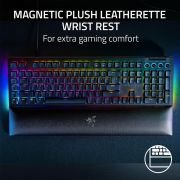 Razer BlackWidow V4, Teclado mecánico gaming con Razer Chroma RGB (Switches mecánicos amarillos Razer, 6 teclas macro dedicadas, Teclas de ABS de doble inyección) US-Layout, Negro