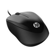 HP 1000 – Ratón con Cable (1200 PPP, 2 Botones y Rueda de Desplazamiento, 1,5 m de Cable, ConexiónUSB, Windows), Color Negro