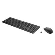 Combo de Mouse y Teclado inalámbrico HP 235, Color Negro