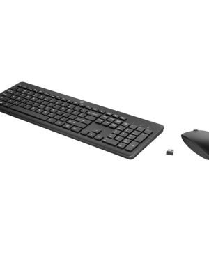 Combo de Mouse y Teclado inalámbrico HP 235, Color Negro