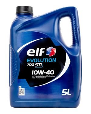 Aceite Lubricante De Motor Elf Evolution 700 Sti 10W-40 5 Litros