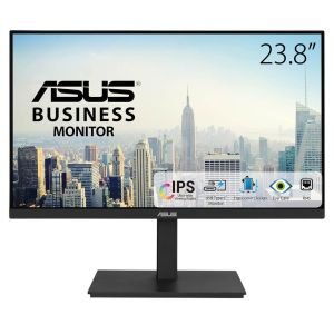 Monitor Profesional Asus VA24ECPSN 23.8″/ Full HD/ Multimedia/ Regulable en altura/ Negro