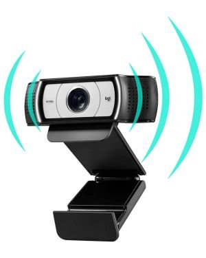 Logitech C930e Business Webcam, Video-Llamadas Full HD 1080p/30fps, Corrección y Enfoque Automáticos, Zoom 4X, Tapa de Privacidad, Skype Business, WebEx, Lync, Cisco, PC/Mac/Portátil/Macbook/Chrome