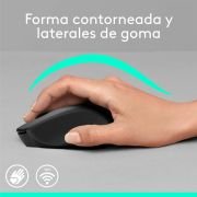 Logitech M280 Ratón Inalámbrico, 2,4 GHz con Nano Receptor USB, Seguimiento Óptico 1000 DPI, 3 Botones, Batería 18 Meses, PC/Mac/Portátil – Negro