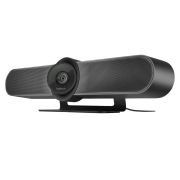 Logitech MeetUp, Sistema de Cámara para Conferencias, Webcam Ultra HD 4K/1080p/720p, 3 Micrófonos/Altavoces Personalizables, Amplio Campo Visual 120 grados, PC/Mac/Portátil/Macbook/Tablet Negro