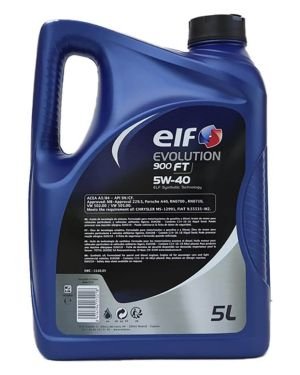 Aceite de motor ELF Evolution 900 FT 5W40 5 Litros