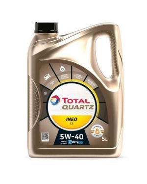 Aceite Lubricante De Motor TOTAL QUARTZ INEO C3 5W40 5 Litros