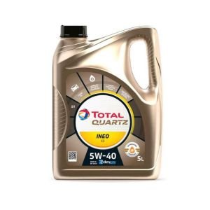 Aceite Lubricante De Motor TOTAL QUARTZ INEO C3 5W40 5 Litros