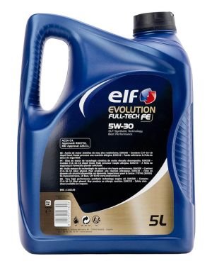 Aceite Lubricante de Motor Elf Evolution Full-Tech FE 5W-30 5 Litros