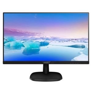 Philips Monitor 221V8/00-22″, FHD, 75Hz, VA, Flicker Free, VESA (1920×1080, 200 CD/m², D-Sub, HDMI), Negro