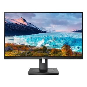 Monitor Profesional Philips S-Line 242S1AE 23.8″/ Full HD/ Multimedia/ Regulable en altura/Negro