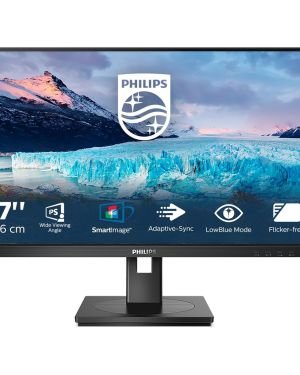 Monitor Profesional Philips S-Line 272S1AE 27″/ Full HD/ Multimedia/ Regulable en altura/ Negro