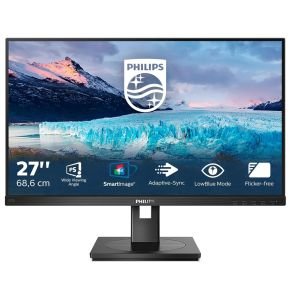 Monitor Profesional Philips S-Line 272S1AE 27″/ Full HD/ Multimedia/ Regulable en altura/ Negro