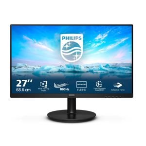 Philips 271V8LAB – Monitor Full HD de 27 Pulgadas, Altavoz (1920×1080, 100 Hz, VGA, HDMI), Negro