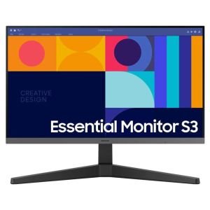 Monitor Profesional Samsung Essential S3 S24C330GAU/ 24″/ Full HD/ IPS/ Negro