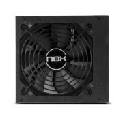 Nox Urano SX 500 – NXURSX500 – Fuente de Alimentación 500W, eficiencia Green Power, ventilador 120mm con sistema Ball Bearing, compatible con Intel, PFC, color negro