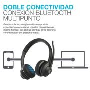 Cascos y Auriculares – GO WORK GEN 2 WIRELESS HEADPHONES- Negro
