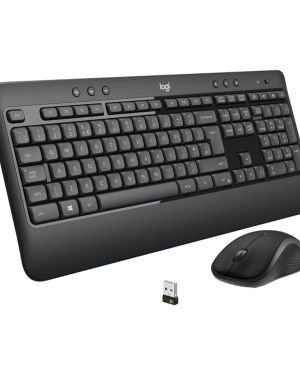 Teclado y Ratón Inalámbrico Logitech MK540 Advanced QWERTY Español – Negro