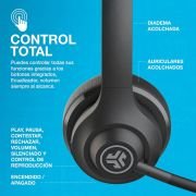 Cascos y Auriculares – GO WORK GEN 2 WIRELESS HEADPHONES- Negro