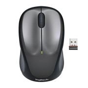 Ratón Inalámbrico Logitech M235/ Hasta 1000 DPI/ Gris – Compatible con PC, Mac, portátil, Chromebook – Gris