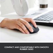 Ratón Inalámbrico Logitech M235/ Hasta 1000 DPI/ Gris – Compatible con PC, Mac, portátil, Chromebook – Gris